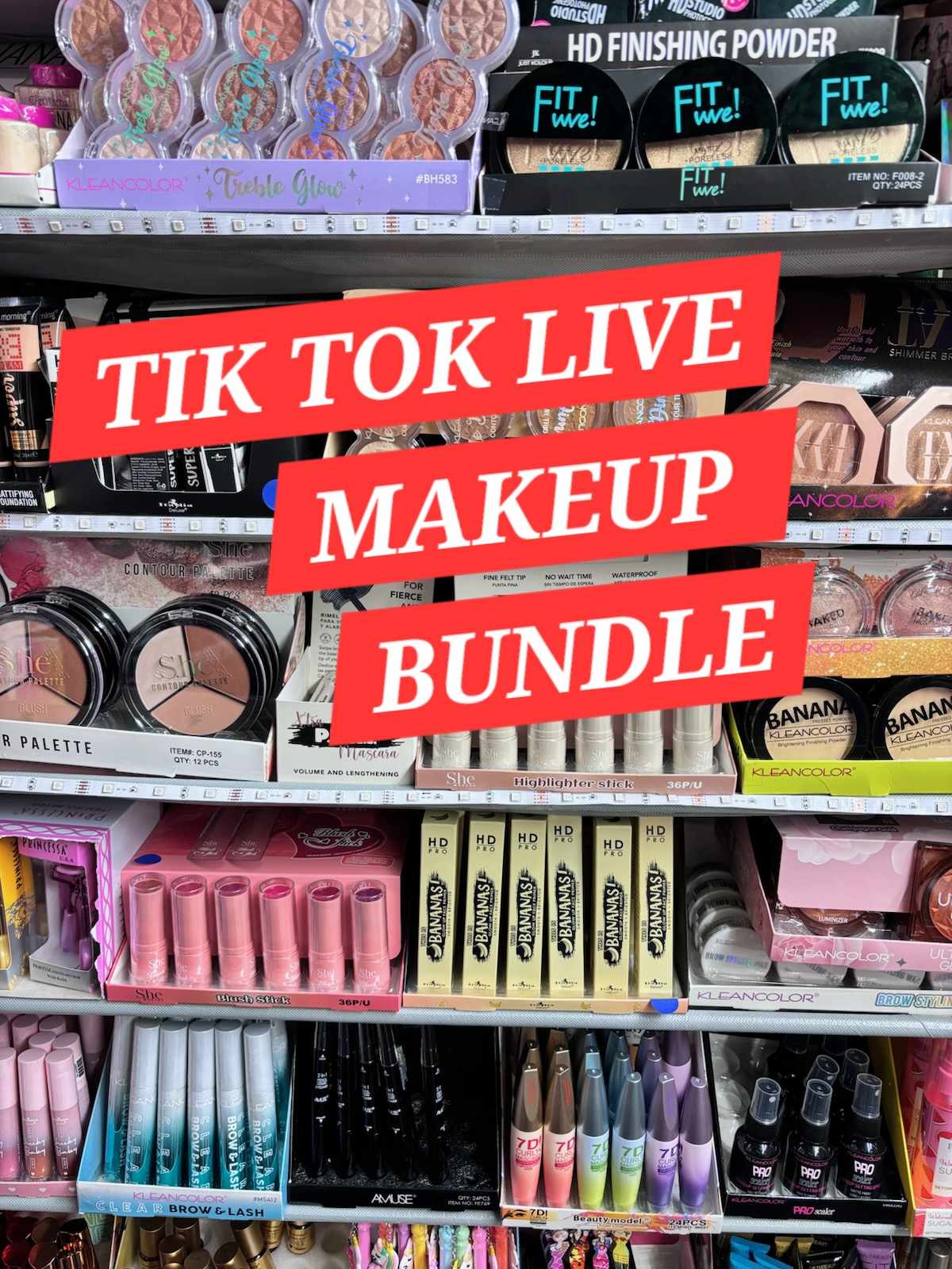 TIK TOK LIVE MAKEUP BUNDLE